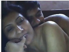 indian housewife having fun with boyfriend on cam part 2