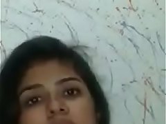 Beautiful Desi Indian Young Girl showing boobs