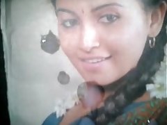 My Cum Tribute to my sweet indian homely actress Anjali